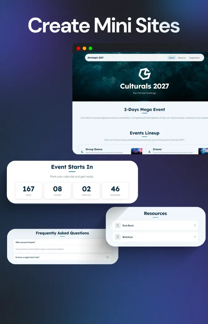 Mini Site